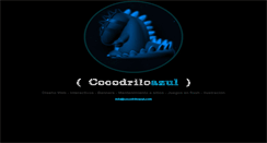 Desktop Screenshot of cocodriloazul.com